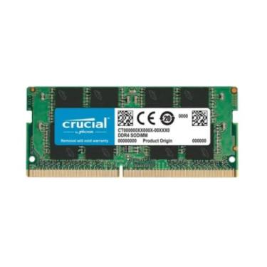 Imagem de Memória Notebook Crucial 8GB DDR4 2666MHz SODIMM 1.2V