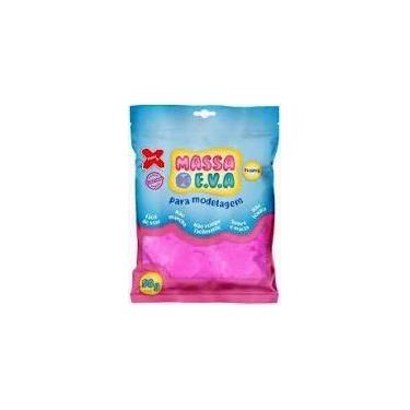 Imagem de Massa de eva - cor rosa 50g make + - MAKE+
