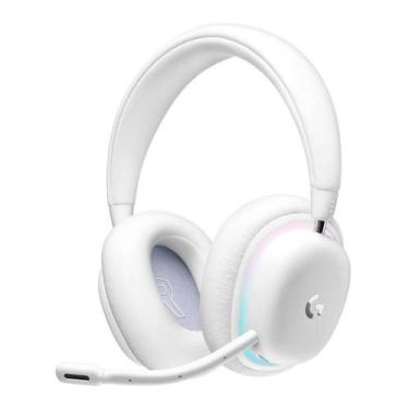 Imagem de Fone headset gamer sem fio g735 aurora rgb lightspeed branco 981-00108