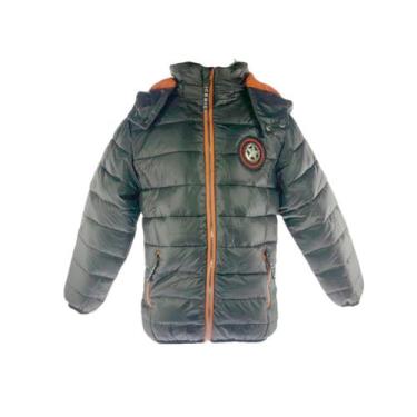 Imagem de Jaqueta De naylon Bobojaco Infantil Masculina Tm P Cor:Preto - SACKS