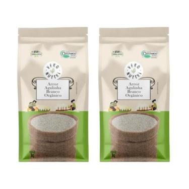 Imagem de Kit 2 Arroz Agulhinha Branco Organico 2Kg Vero Nuttri