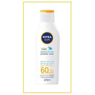 Imagem de Protetor Solar Infantil Sensitive Fps60 100ml - Nivea