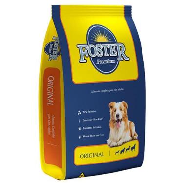 Imagem de Ração Cachorro Foster Original Carne Adulto 7kg