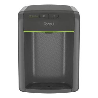 Imagem de Purificador de água Consul cinza refrigerado com proteção antibactéria