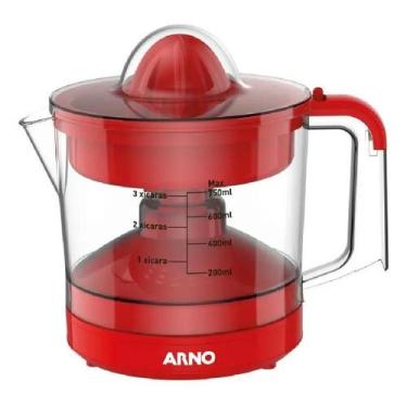 Imagem de Espremedor De Frutas Suco Express 0,75l Vermelho Cp032 - Arno