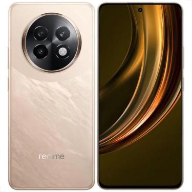 Imagem de Smartphone Realme 13+ 5g Dual Sim 512Gb Dourado 12 Gb Ram Nfc, 512GB, 