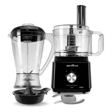 Imagem de Multiprocessador britânia Bmp900 1000w 3 em 1 inox Preto, 110V