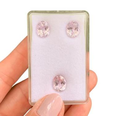 Imagem de Kunzita Rosa Oval SET 10,65ct - ENE2ESE