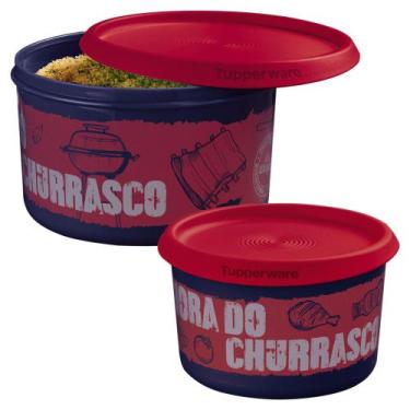 Imagem de Kit pote master mais instantânea mágica churrasco da tupperware - Tupp