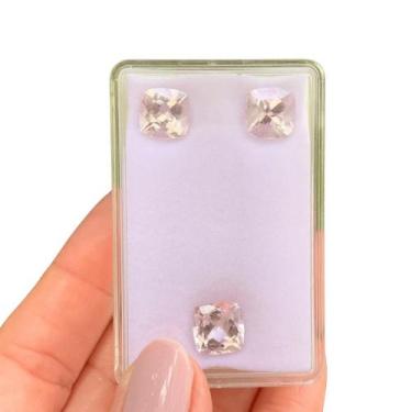 Imagem de Kunzita Antique Quadrada SET 10,94ct - ENE2ESE