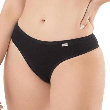 Imagem de Kit 03 Calcinha Tanga Algodão DelRio - 51364 DEL, Diversos, GG