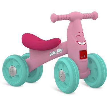 Imagem de Bicicleta de Equilíbrio Baby Bike 1156 a Partir de 18 Meses Rosa Brinquedos Bandeirante