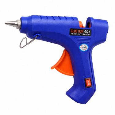 Imagem de Pistola de Cola Quente 100W Bastão Grosso Bico Removível Bivolt Extra Festas