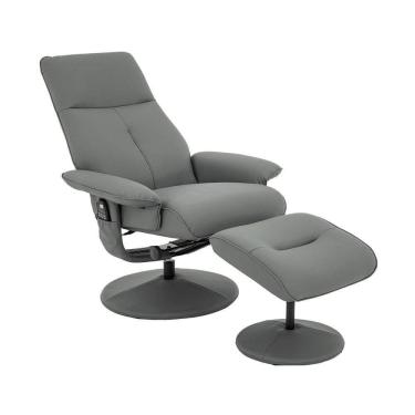 Imagem de Poltrona do Papai Nebraska G56 Elétrica com Massagem Pu Fendi com Puff para os Pés Móveis