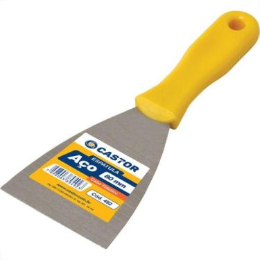 Imagem de Espatula Parede Castor Laminada Cabo Plastico 80Mm 492