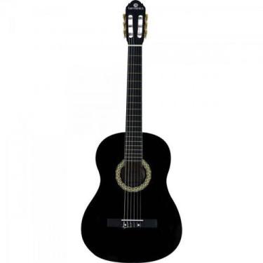 Imagem de Violao Acustico Classico NYLON GC-10BK Preto Harmonics