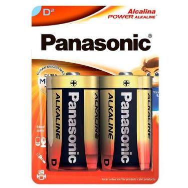 Imagem de 2 Pilhas Alcalinas D Panasonic