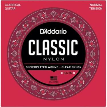 Imagem de Encordoamento Para Violão D Addario EJ27N Nylon .028