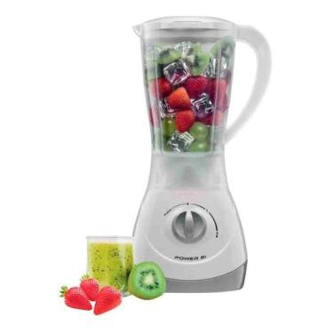 Imagem de Liquidificador Confilar L68 Facas Aço Inox Branco O Melhor - Mondial, 