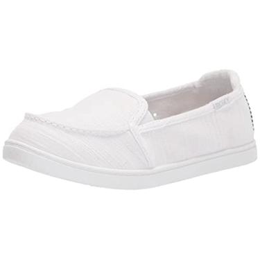 Imagem de Roxy Tênis feminino Minnow sem cadarço, Branco, 37