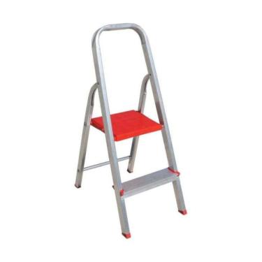 Imagem de Escada De Alumínio Doméstica Dobrável 2 Degraus Botafogo