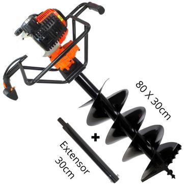 Imagem de Perfurador de Solo Vulcan Trent VPS520 2T 52cc 2,5hp Ideal Para Construção Civil Com Br...