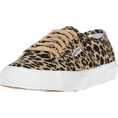 Imagem de Superga Tênis feminino 2750 COTW Fantasy, Leopardo multi, 9.5