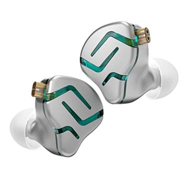 Imagem de WUUOSSYUIS KZ-ZES Fones de ouvido com fio In-ear 3,5 mm Jack HiFi Sports Fone de Ouvido Liga de Zinco Portátil Funcionamento Funcional Fone de Ouvido Tablet