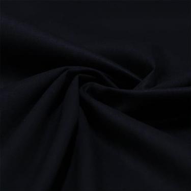 Imagem de Tecido Tricoline Madrid Preto - 1,50m de Largura