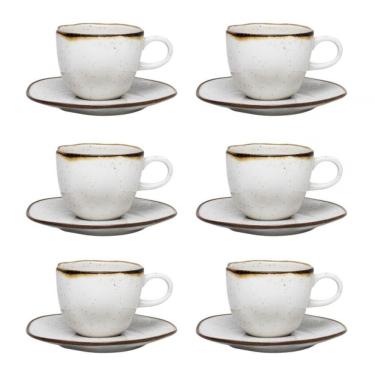 Imagem de Conjunto de Chá Oxford Ryo Maresia 12 Peças 220 mL Ø16 cm