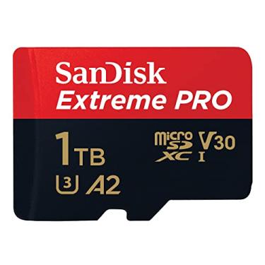 Imagem de SanDisk Cartão de memória Extreme PRO microSDXC UHS-I 1 TB + adaptador e RescuePRO Deluxe (para smartphones, câmeras de ação ou drones, A2, Classe 10, V30, U3, transferência de 200 MB/s)