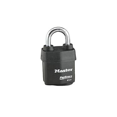Imagem de Master Lock - Um (1) Cadeado de alta segurança Pro Series 6121NKA com tecnologia BumpStop