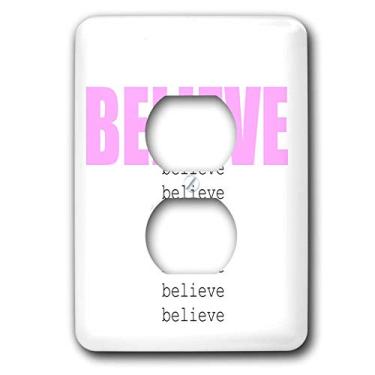 Imagem de 3dRose lsp_45282_6 Capa Believe Outlet