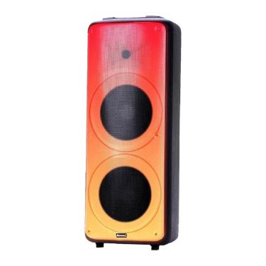 Imagem de Caixa Amplificada Amvox Party Vox Prime, 2.000W, Bluetooth, USB, 2 Woofers de 10", 1 Tweeter de 3"