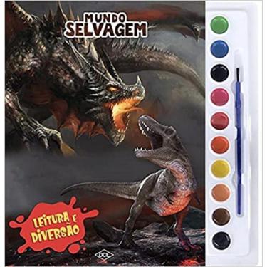 Imagem de Aquarela - Mundo Selvagem - Dinossauros E Dragoes