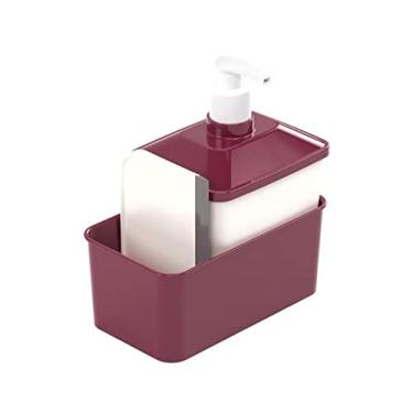 Imagem de Porta Detergente com Rodinho de Pia e Base para Esponja