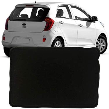 Imagem de Tapete Bandeja Universal Série 1 Porta Malas Com Borda Elevada de 3,5cm Kia Picanto 2011 12 13 14 15 16 17 18 19