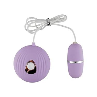 Imagem de Vibrador 7 Modos Ovo Vibrador Ponto G Massageador Clitóris Mama Brinquedos sexuais Zatla Shop (Roxo)