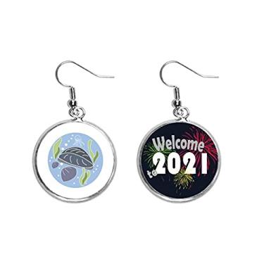 Imagem de Brincos Planctônicos Deep Ocean Sea Grass Orelha Pingentes Joias 2021 Blessing