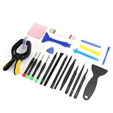 Imagem de Kit de Ferramentas de Reparo de Telefone, Ferramenta de Alavanca Aberta Eletrônica e Pinça IC e Chave de Fenda de Precisão e Conjunto de Alicates de Ventosa, para Telefone Celular/console de Jogos (conjunto de 23 peças)