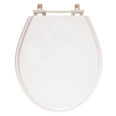 Imagem de Assento Sanitário Poliéster Ravena Branco para vaso Deca P90