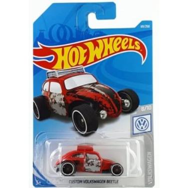Imagem de DieCast Hot Wheels Custom Volkswagens Beetle (69/250) Red