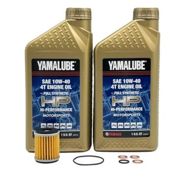Imagem de Yamaha Yamalube EFI Kit de troca de óleo totalmente sintético - Off Road, #LUB-OFFCG-KT-15