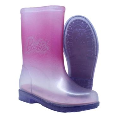 Imagem de Bota Galocha Infantil Meninas Grendene Barbie