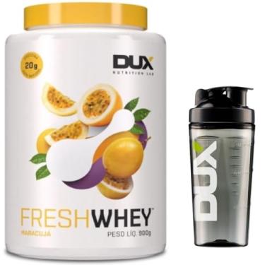 Imagem de Combo Fresh Whey Dux 900g - Sabor maracujá + Coqueteleira oficial