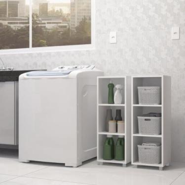 Imagem de Estante Modular 3 Nichos Austin - DRD, Branco