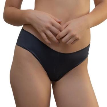 Imagem de Calcinha Boneca Premium Gestante Super Confortável Elastico Invisivel 