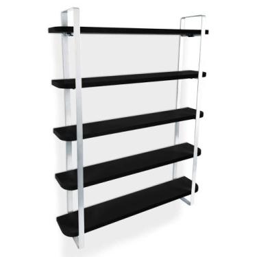 Imagem de Nicho Prateleira De Parede Expositor Organizador Arusi 100 Esmaltes 5 