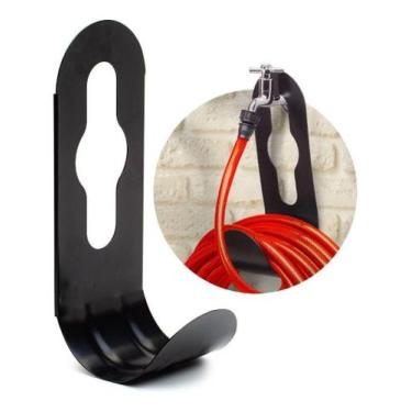 Imagem de Suporte Para Mangueira De Jardim Móvel Em Aço Enrolador - BLENQ