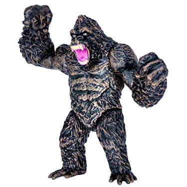 Imagem de TwCare King Kong vs Godzilla Attack Action Figure 6.5” Fight Mode Gorilla Ape Solid Wild Movie Series, Travel Bag